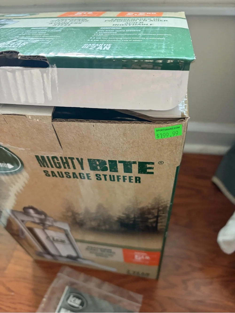 LEM Mighty Bite Stainless Steel Sausage Stuffer 5lb